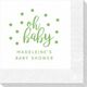 Confetti Dots Oh Baby Napkins Image 1 of 3